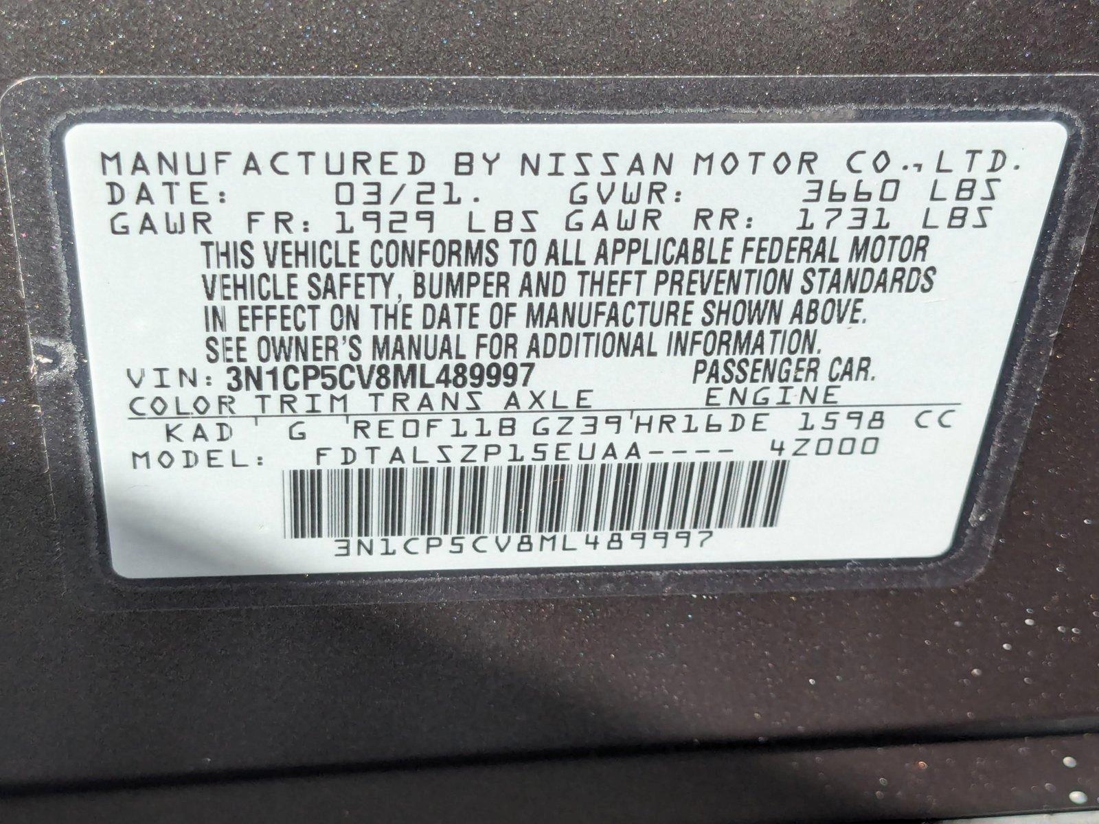 2021 Nissan Kicks Vehicle Photo in Miami, FL 33135