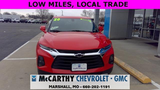 Certified 2020 Chevrolet Blazer 2LT with VIN 3GNKBCRS8LS728033 for sale in Kansas City