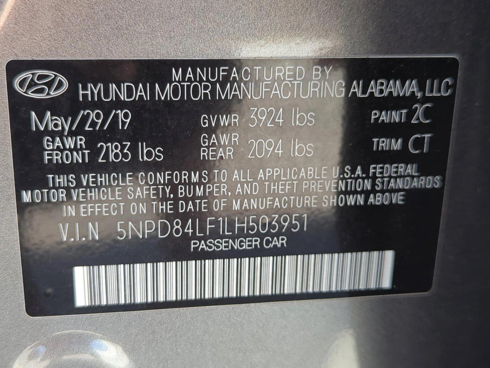 2020 Hyundai ELANTRA Vehicle Photo in Ft. Myers, FL 33907