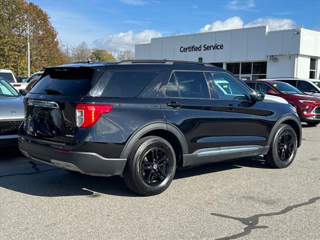 Used 2023 Ford Explorer XLT with VIN 1FMSK8DH8PGA58422 for sale in Asheville, NC