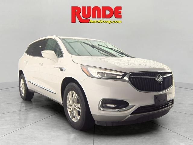 Certified 2021 Buick Enclave Essence with VIN 5GAEVAKW3MJ107852 for sale in Platteville, WI