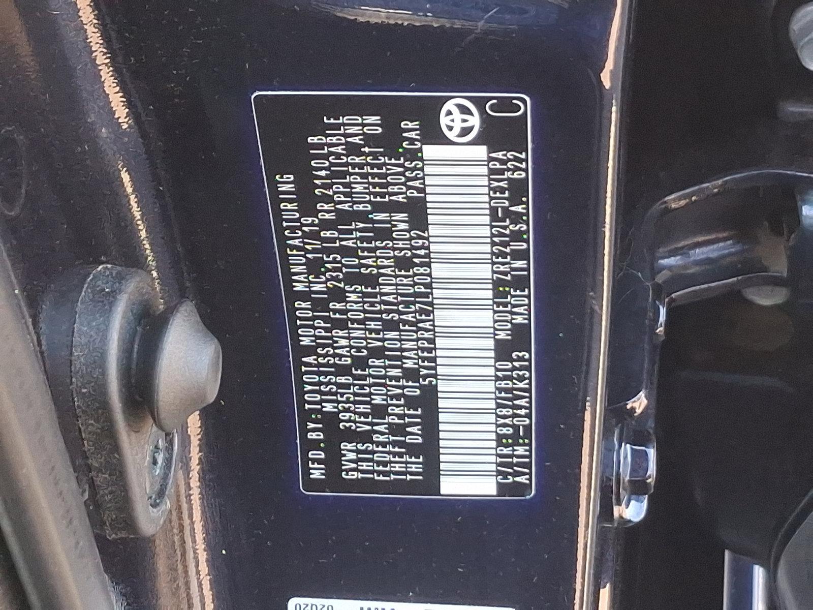 2020 Toyota Corolla Vehicle Photo in Trevose, PA 19053