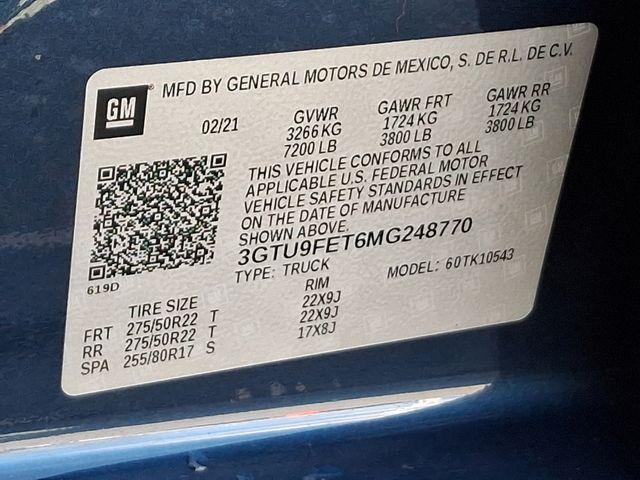 2021 GMC Sierra 1500 Vehicle Photo in DANBURY, CT 06810-5034