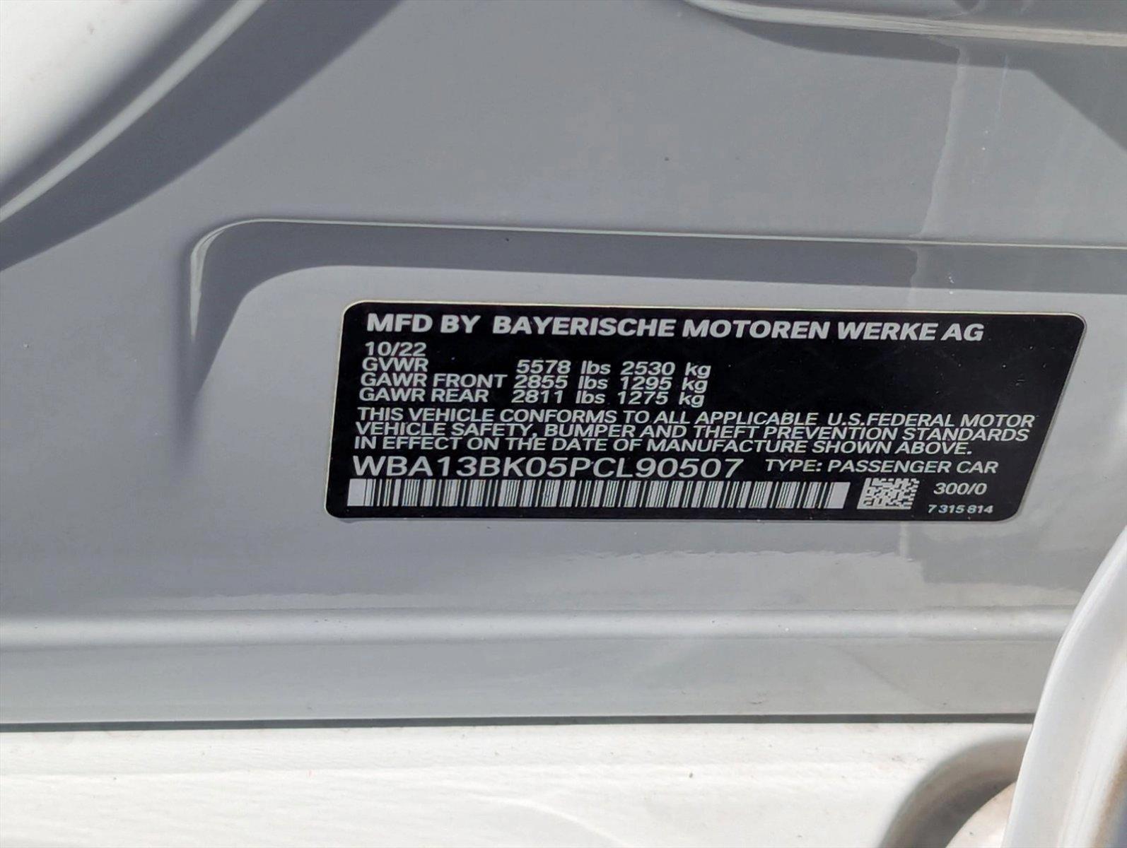 2023 BMW M550i xDrive Vehicle Photo in Delray Beach, FL 33444