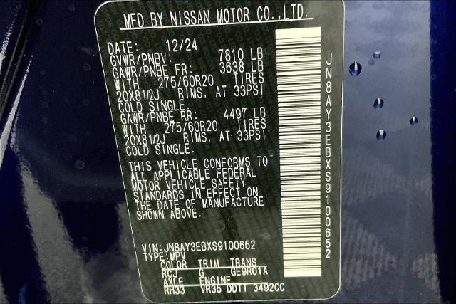 2025 Nissan Armada Vehicle Photo in Tulsa, OK 74129