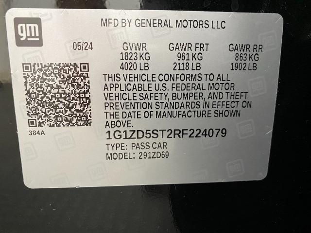 2024 Chevrolet Malibu Vehicle Photo in Appleton, WI 54913