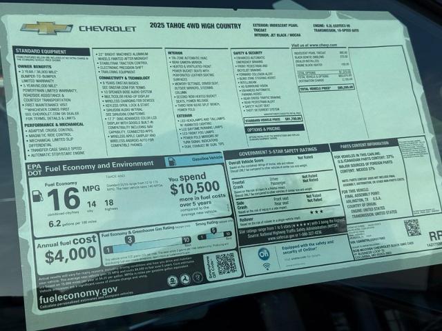 2025 Chevrolet Tahoe Vehicle Photo in COLUMBIA, MO 65203-3903