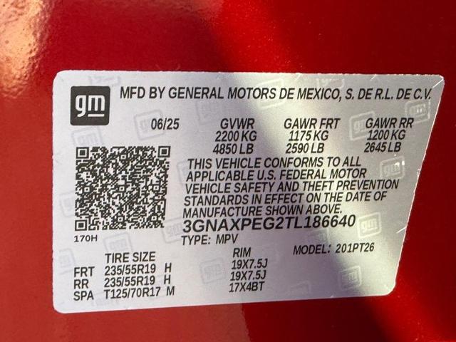 2026 Chevrolet Equinox Vehicle Photo in COLUMBIA, MO 65203-3903