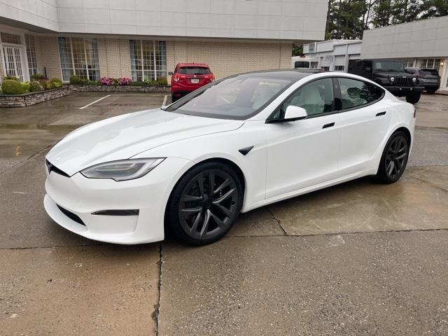 Used 2021 Tesla Model S Plaid with VIN 5YJSA1E61MF446934 for sale in Milledgeville, GA