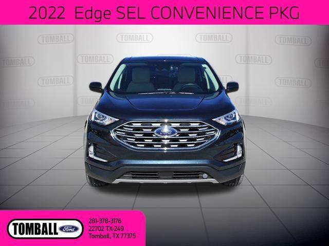 Used 2022 Ford Edge SEL with VIN 2FMPK4J94NBA32920 for sale in Tomball, TX