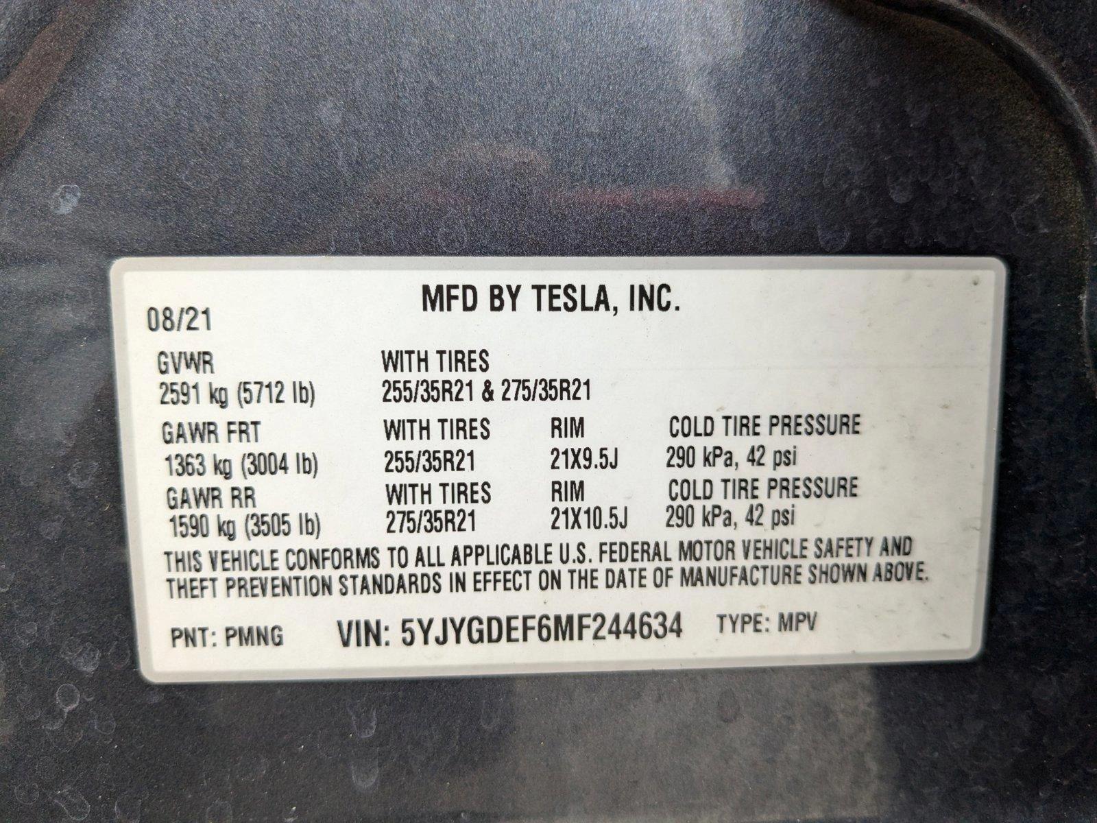 2021 Tesla Model Y Vehicle Photo in Maitland, FL 32751