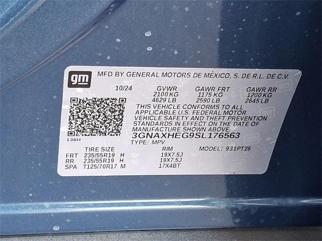 2025 Chevrolet Equinox Vehicle Photo in MILFORD, DE 19963-6122