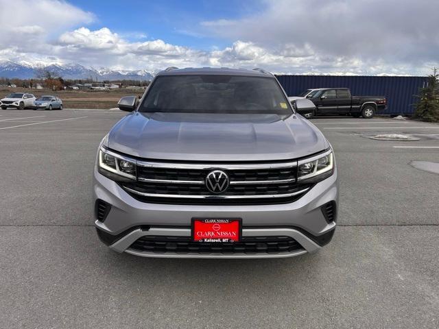 Used 2023 Volkswagen Atlas Cross Sport SE w/Tech with VIN 1V2HE2CA4PC218129 for sale in Kalispell, MT