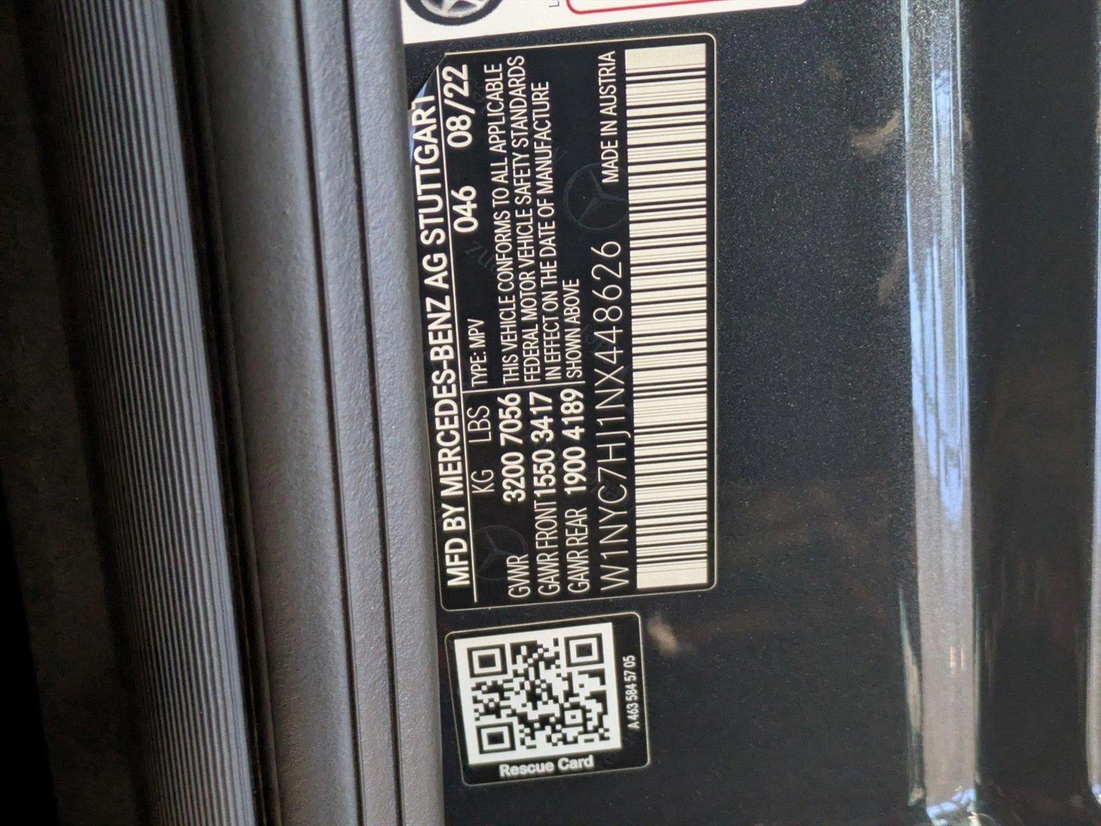 2022 Mercedes-Benz G-Class Vehicle Photo in Coconut Creek, FL 33073