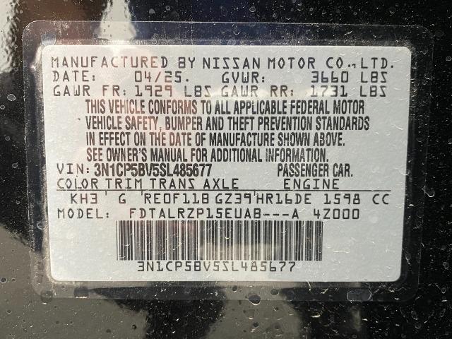 2025 Nissan Kicks Play Vehicle Photo in Appleton, WI 54913