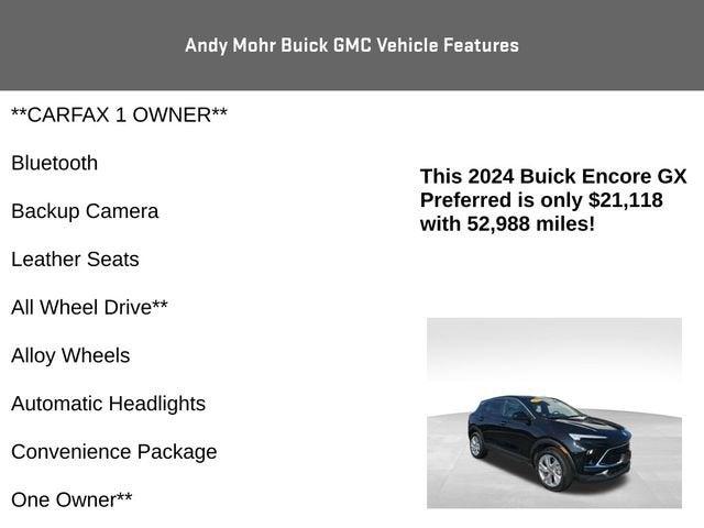 2024 Buick Encore GX Vehicle Photo in Fishers, IN 46038