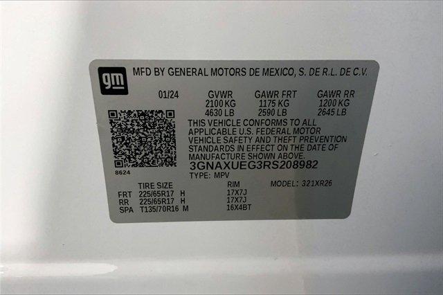 2024 Chevrolet Equinox Vehicle Photo in INDEPENDENCE, MO 64055-1314
