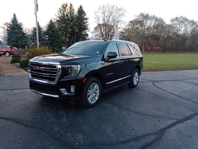 Used 2023 GMC Yukon SLT with VIN 1GKS2BKD4PR156082 for sale in Caro, MI