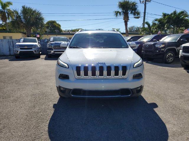 Used 2016 Jeep Cherokee Limited with VIN 1C4PJLDB6GW158049 for sale in Fort Lauderdale, FL