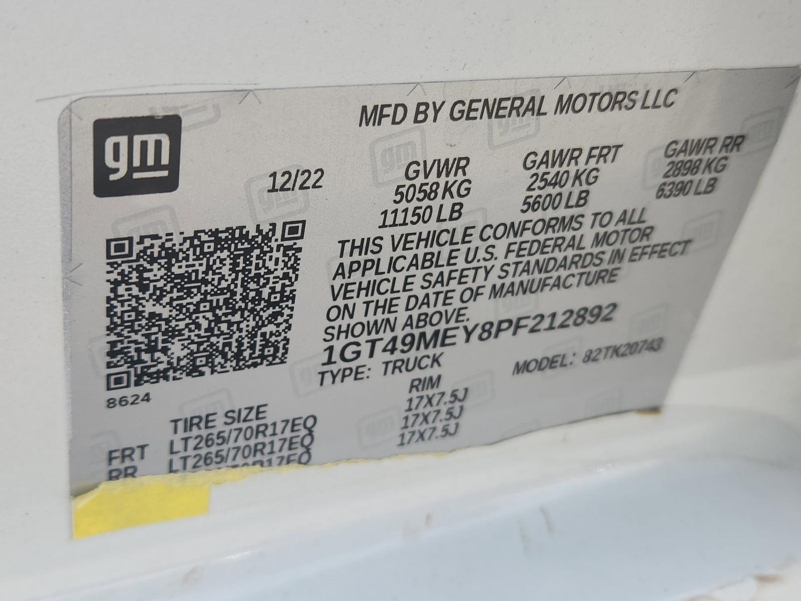 2023 GMC Sierra 2500 HD Vehicle Photo in Albuquerque, NM 87110