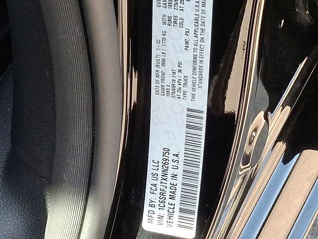 2022 Ram 1500 Vehicle Photo in DANBURY, CT 06810-5034