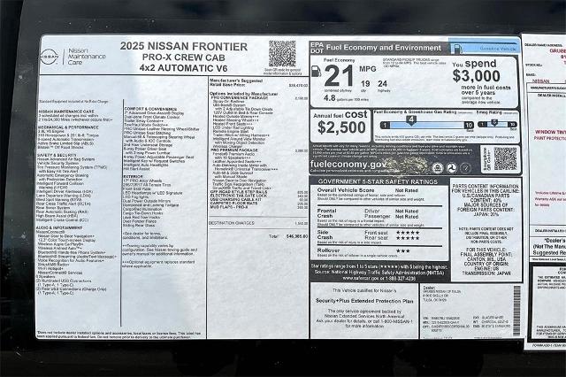 2025 Nissan Frontier Vehicle Photo in Tulsa, OK 74129