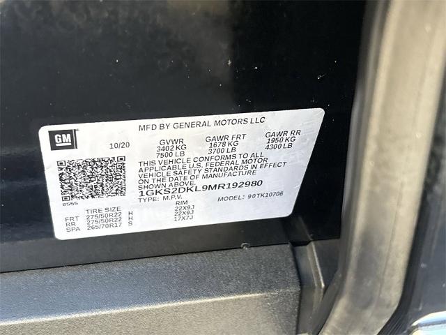 2021 GMC Yukon Vehicle Photo in ALBERTVILLE, AL 35950-0246