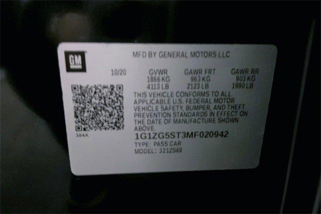 2021 Chevrolet Malibu Vehicle Photo in INDEPENDENCE, MO 64055-1314