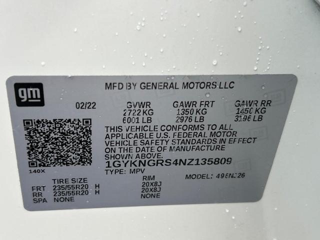 2022 Cadillac XT5 Vehicle Photo in MADISON, WI 53713-3220