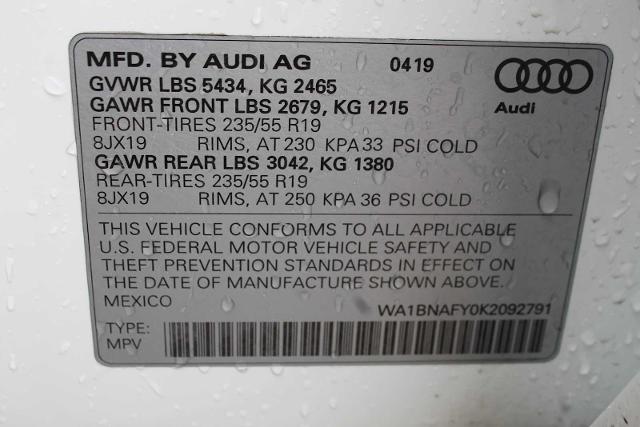 2019 Audi Q5 Vehicle Photo in HOUSTON, TX 77090