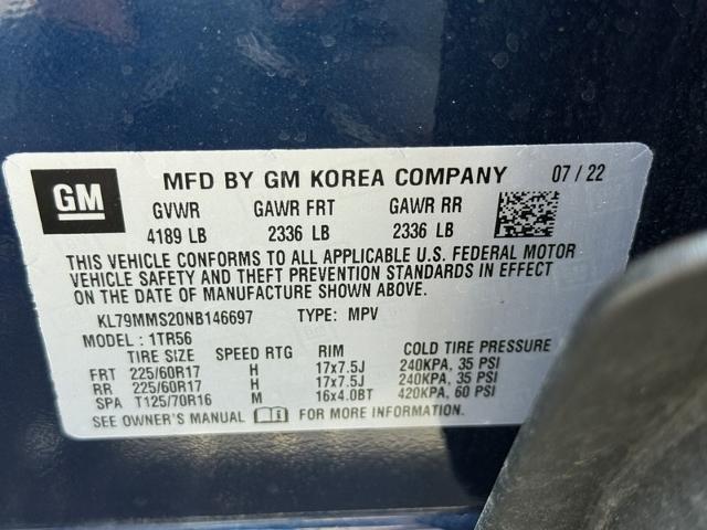 2022 Chevrolet Trailblazer Vehicle Photo in MIDDLETON, WI 53562-1492