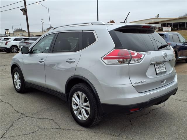 Used 2016 Nissan Rogue SV with VIN KNMAT2MTXGP724582 for sale in Tahlequah, OK