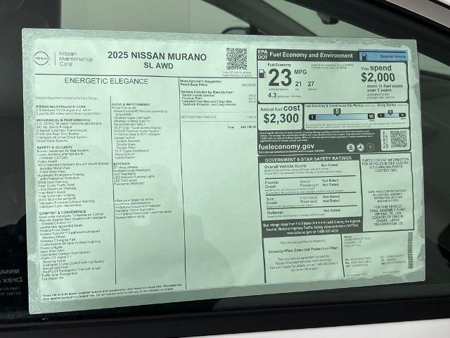 2025 Nissan Murano Vehicle Photo in Tulsa, OK 74129