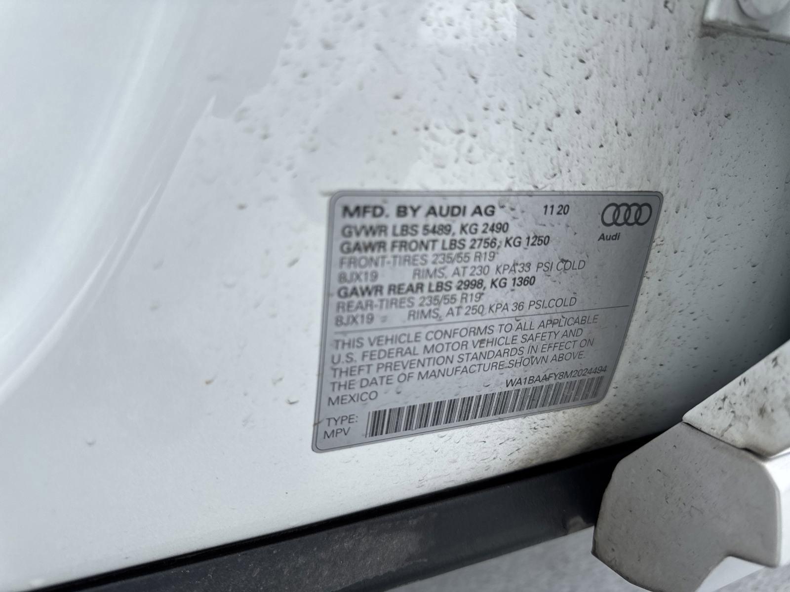 2021 Audi Q5 Vehicle Photo in AUSTIN, TX 78717