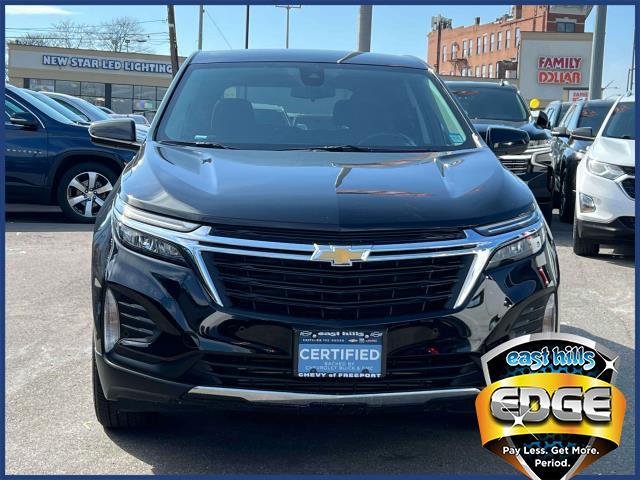 Certified 2022 Chevrolet Equinox LT with VIN 3GNAXUEV6NL156380 for sale in Freeport, NY