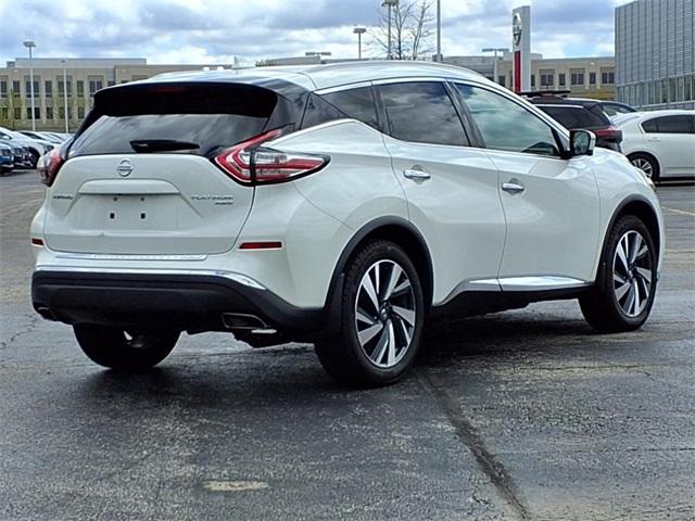 Used 2017 Nissan Murano Platinum with VIN 5N1AZ2MH0HN129758 for sale in Springfield, IL