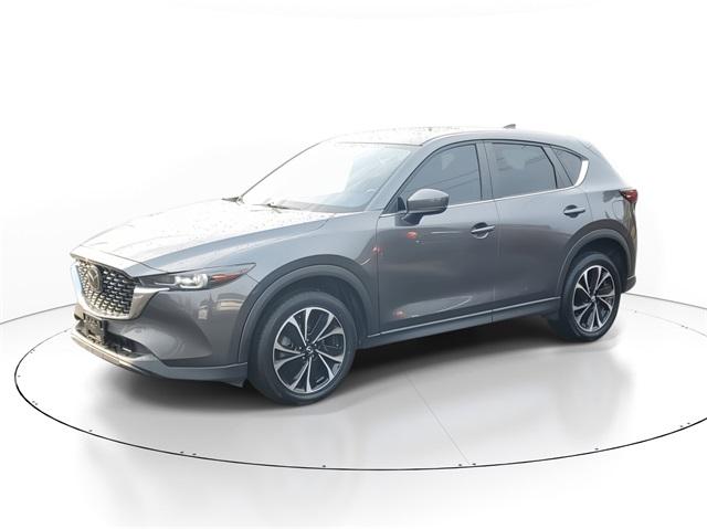 Used 2022 Mazda CX-5 S Carbon Edition with VIN JM3KFBCM1N0591715 for sale in Grand Blanc, MI