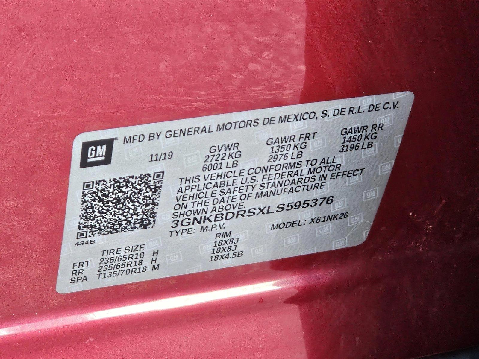 2020 Chevrolet Blazer Vehicle Photo in AMARILLO, TX 79106-1809