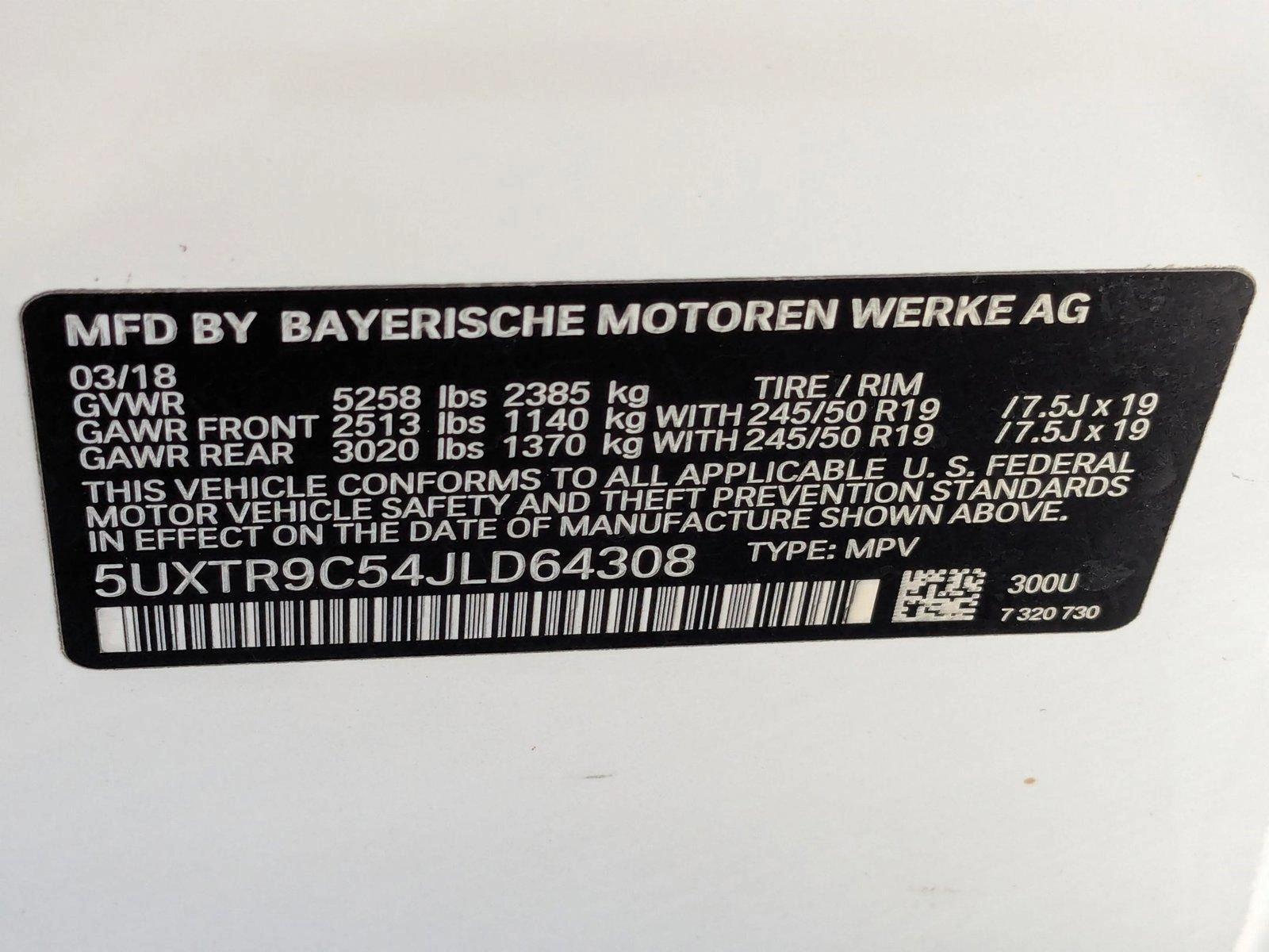 2018 BMW X3 xDrive30i Vehicle Photo in Miami, FL 33015