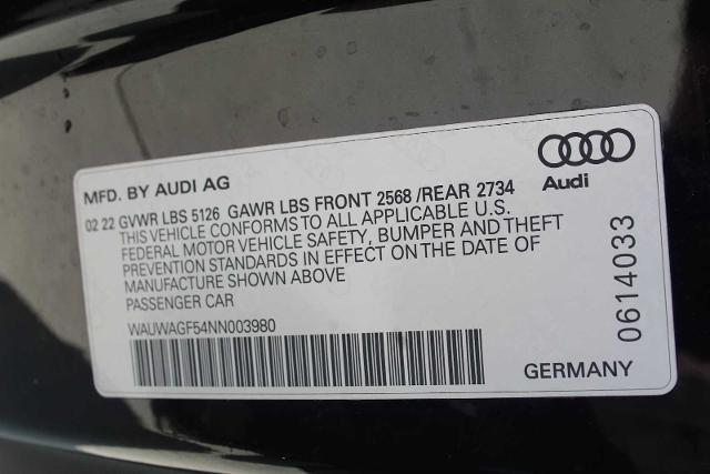 2022 Audi A5 Cabriolet Vehicle Photo in HOUSTON, TX 77090