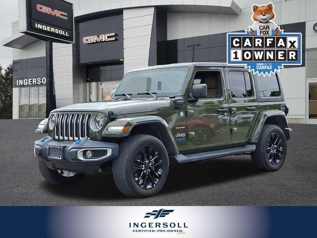 2022 Jeep Wrangler 4xe Vehicle Photo in WATERTOWN, CT 06795-3318