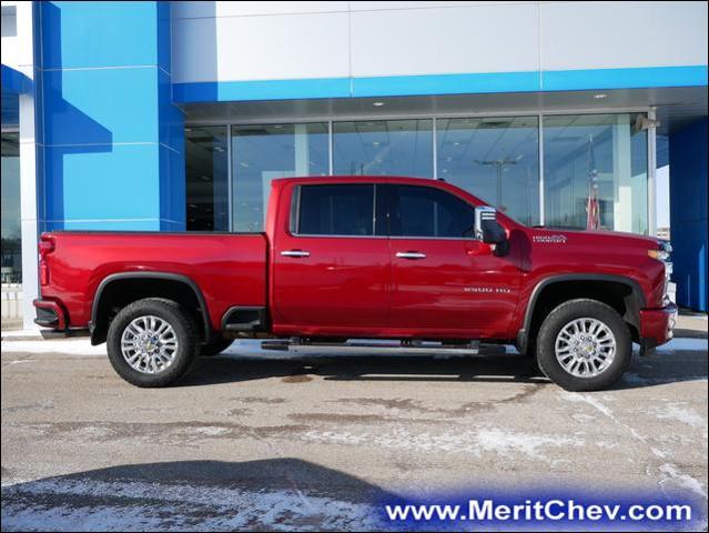 Used 2022 Chevrolet Silverado 2500HD High Country with VIN 1GC4YRE71NF134511 for sale in Maplewood, Minnesota