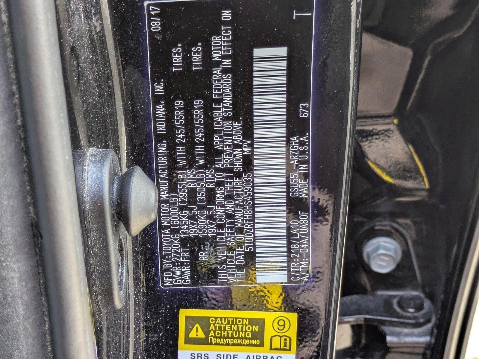 2017 Toyota Highlander Vehicle Photo in Clearwater, FL 33765