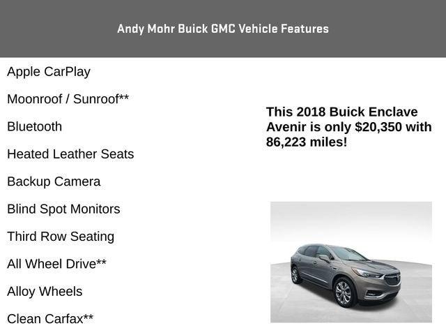2018 Buick Enclave Vehicle Photo in Fishers, IN 46038