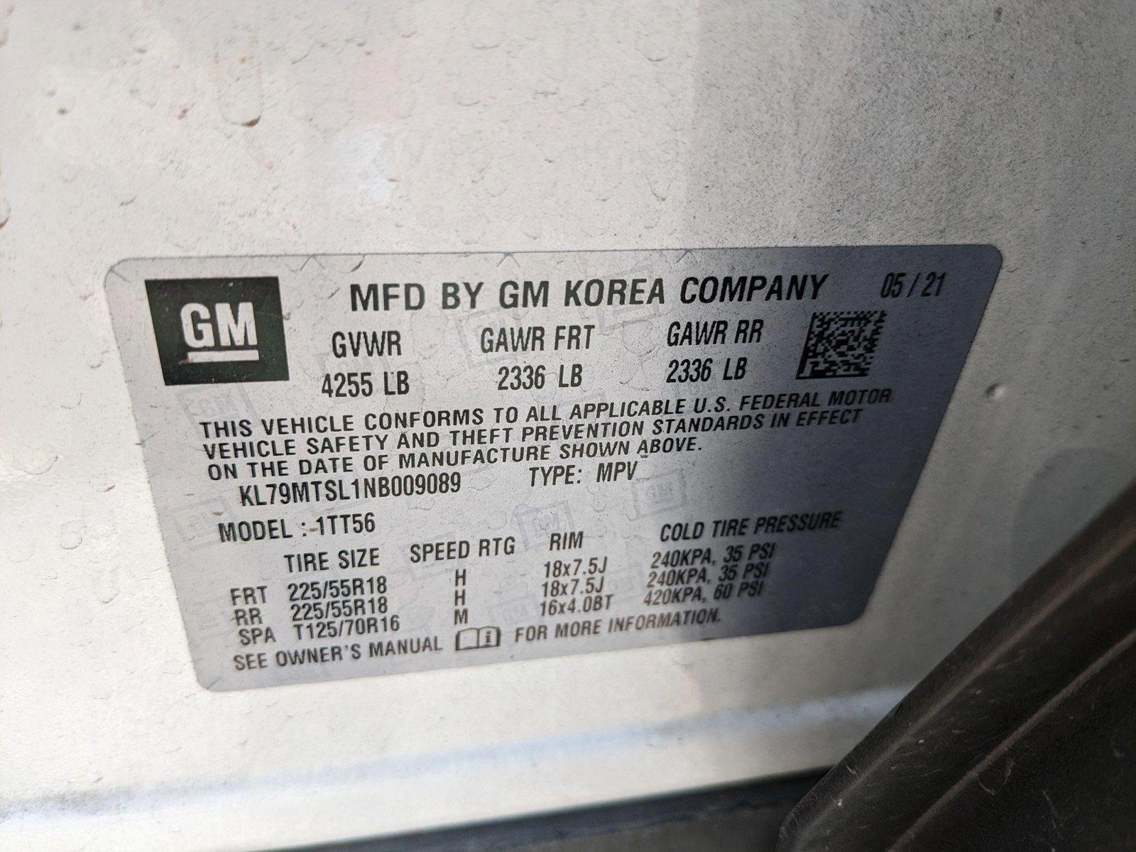 2022 Chevrolet Trailblazer Vehicle Photo in ORLANDO, FL 32808-7998