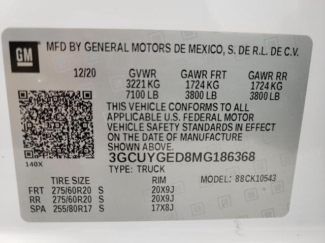 2021 Chevrolet Silverado 1500 Vehicle Photo in NEENAH, WI 54956-2243