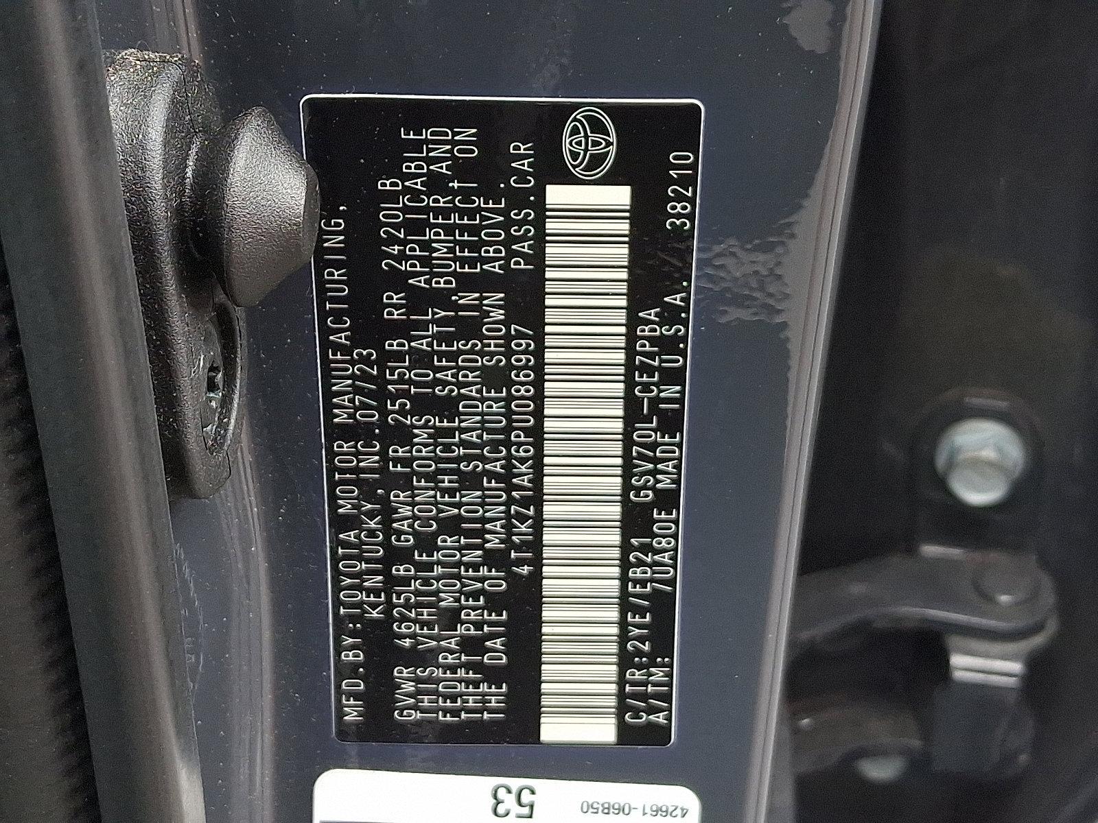 2023 Toyota Camry Vehicle Photo in Trevose, PA 19053