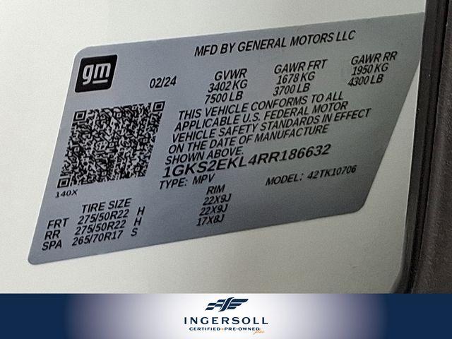 2024 GMC Yukon Vehicle Photo in WATERTOWN, CT 06795-3318