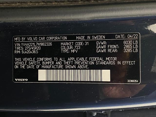 2022 Volvo XC90 Vehicle Photo in Appleton, WI 54913
