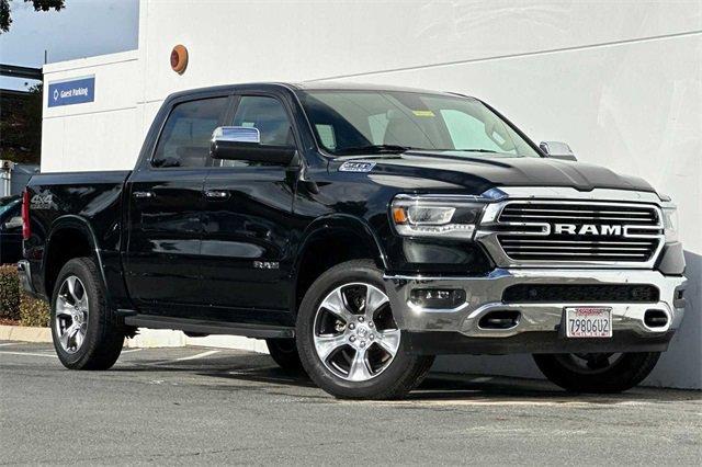 Used 2019 RAM Ram 1500 Pickup Laramie with VIN 1C6SRFJT8KN593498 for sale in Concord, CA